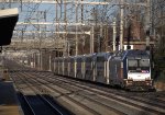 NJT 4539 passing former NASSAU tower